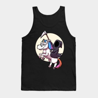 Death Riding Unicorn Night Edition Tank Top